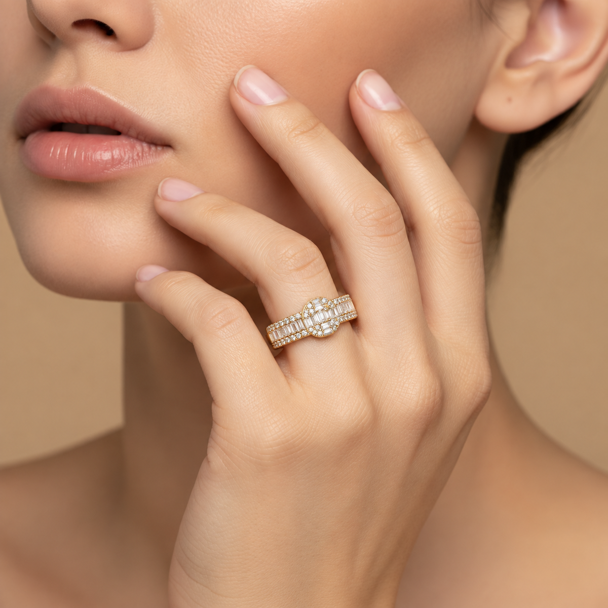 Regal Grid Ring