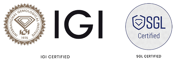 IGI certifide lab grown diamond