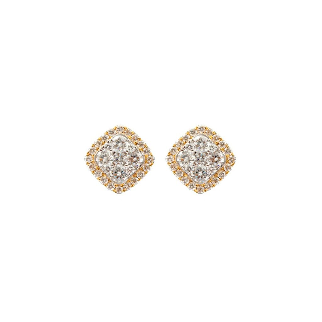 lab grown diamond earrings
