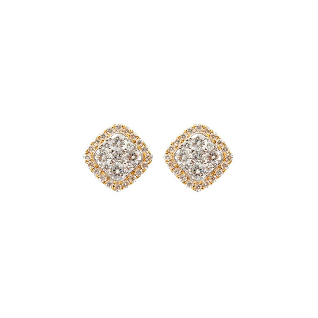 lab grown diamond earrings